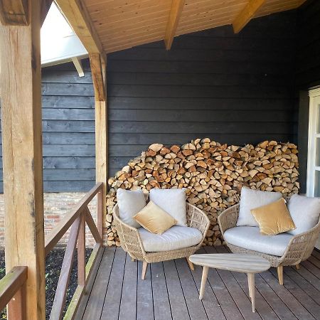 De Porrel Polsbroek Unit Met Prive Jacuzzi, Spa En Sauna Exterior foto